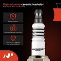 A-Premium 2004 Chevrolet Tracker 2.5L V6 Spark Plug uses high-alumina ceramic insulator