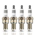 4 Pcs Nickel Spark Plugs for 2011-2020 Polaris Rush 800