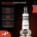 A-Premium 2000 Jaguar XKR 4.0L V8 Spark Plug uses high-alumina ceramic insulator