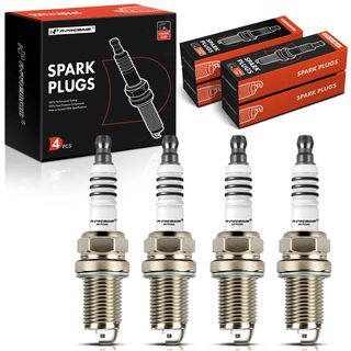 4 Pcs Nickel Spark Plugs for Volkswagen Jetta Passat Subaru Forester Chevy