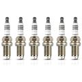 6 Pcs Nickel Spark Plugs for 2001 Mercedes-Benz SLK320