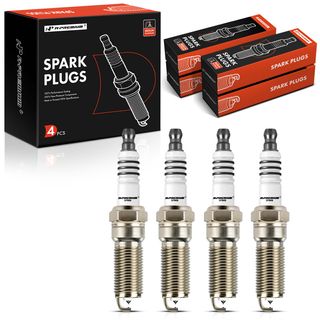 4 Pcs Iridium & Platinum Spark Plugs for Chevy Colorado Malibu HHR GMC Pontiac