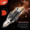 4 Pcs Iridium & Platinum Spark Plugs for 2013 Land Rover LR2 2.0L l4