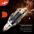 3 Pcs Iridium & Platinum Spark Plugs for 2016 Smart Fortwo 0.9L l3