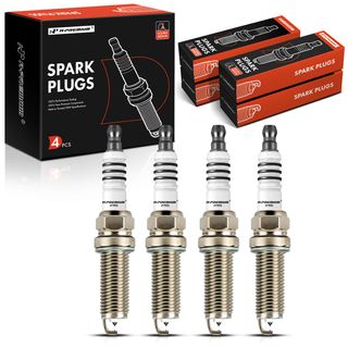 4 Pcs Double Iridium Spark Plugs for Nissan Murano Juke Pathfinder INFINITI QX60