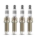 4 Pcs Iridium & Platinum Spark Plugs for 2015 Kia Rio