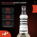 A-Premium 2015 Kia Rio Spark Plug uses high-alumina ceramic insulator