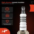 A-Premium 2007 Saturn Ion Spark Plug uses high-alumina ceramic insulator