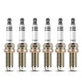 6 Pcs Iridium & Platinum Spark Plugs for 2017 Jaguar F-Pace 3.0L V6