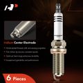 Benefits of iridium center electrode in A-Premium Spark Plug for 2017 Jaguar F-Pace 3.0L V6