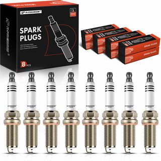 8 Pcs Iridium & Platinum Spark Plugs for Land Rover Range Rover Jaguar F-Pace XE