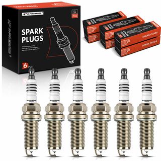 6 Pcs Iridium & Platinum Spark Plugs for Nissan Altima 2007-2018 Maxima INFINITI