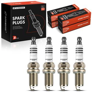 4 Pcs Iridium & Platinum Spark Plugs for Dodge Dart 2013-2016 Fiat 500 500X Jeep