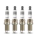 4 Pcs Iridium & Platinum Spark Plugs for 2014 Fiat 500L 1.4L l4