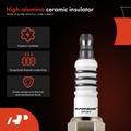 A-Premium 2018 Kia Niro Spark Plug uses high-alumina ceramic insulator