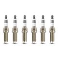 6 Pcs Iridium & Platinum Spark Plugs for Volvo XC60 2010-2011 S60 S80 Land Rover