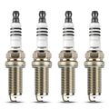 4 Pcs Iridium & Platinum Spark Plugs for 2015 Mercedes-Benz SLK250 1.8L l4