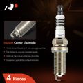 4 Pcs Iridium & Platinum Spark Plugs for 2015 Mercedes-Benz SLK250 1.8L l4