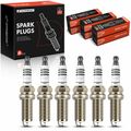 6 Pcs Iridium & Platinum Spark Plugs for Honda Accord Chrysler Dodge Hyundai Ram