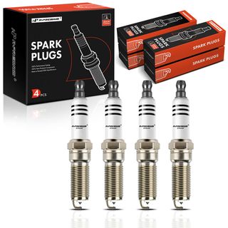 4 Pcs Iridium & Platinum Spark Plugs for Chevrolet Malibu 14-20 GMC Buick 2.0L