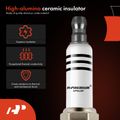 A-Premium 2020 GMC Terrain 2.0L l4 Spark Plug uses high-alumina ceramic insulator