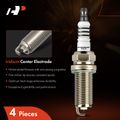 Benefits of iridium center electrode in A-Premium Spark Plug for 2016 Ford Fusion 2.0L l4