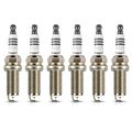 6 Pcs Iridium & Platinum Spark Plugs for 2019 Ford Transit-250 3.5L V6