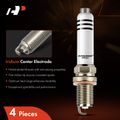 Benefits of iridium center electrode in A-Premium Spark Plug for 2017 Audi A3 Sportback e-tron