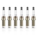 6 Pcs Iridium & Platinum Spark Plugs for 2020 Ford F-150