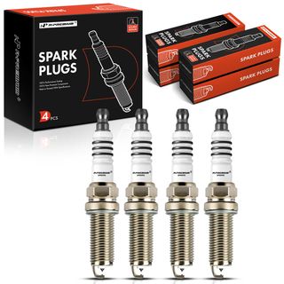 4 Pcs Double Iridium Spark Plugs for Toyota Corolla Prius Lexus CT200h Scion