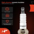 A-Premium 2009 Chrysler Sebring 2.4L l4 Spark Plug uses high-alumina ceramic insulator