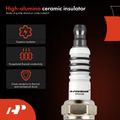 A-Premium 2018 Ford Mustang 2.3L l4 Spark Plug uses high-alumina ceramic insulator