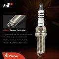 Benefits of iridium center electrode in A-Premium Spark Plug for 2011 Mitsubishi Lancer 2.0L l4