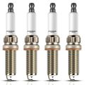 4 Pcs Iridium & Platinum Spark Plugs for 2012 BMW 528i xDrive 2.0L l4