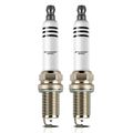 2 Pcs Iridium & Platinum Spark Plugs for 2015 Chevrolet Spark 1.2L l4