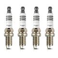 4 Pcs Iridium & Platinum Spark Plugs for 2014 Fiat 500