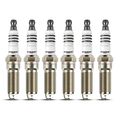 6 Pcs Iridium & Platinum Spark Plugs for 2012 Lincoln MKT 3.5L V6