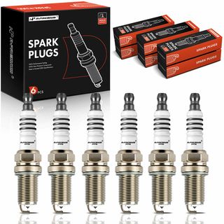 6 Pcs Iridium & Platinum Spark Plugs for BMW Z3 2001-2002 Z4 2006-2008 M3