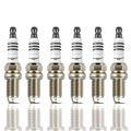 6 Pcs Iridium & Platinum Spark Plugs for 2006 BMW M3 3.2L l6