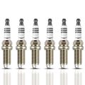 6 Pcs Double Iridium Spark Plugs for 2011 Saab 9-4X