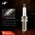 4 Pcs Double Iridium Spark Plugs for 2011 Hyundai Genesis Coupe