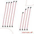 9 Pcs Red 10.5 mm Spark Plug Wire Set for 1966 Pontiac Star Chief 6.9L V8