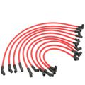 10 Pcs Red 10.5 mm Spark Plug Wire Set for 1994 Ford F-150