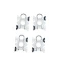 4 Pcs Window Regulator Sliding Pivot Clips for 1993 BMW 740i