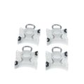 4 Pcs Window Regulator Sliding Pivot Clips for 1993 BMW 740i