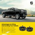 2-inch Front Leveling Lift Kit for 2015 Chevrolet Silverado 1500