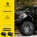 3-inch Rear Leveling Lift Kit with Blocks & U-Bolts for 2010 Ford F-150