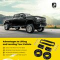 2.5-inch Front & 2-inch Rear Leveling Lift Kit for 2012 Ford F-150