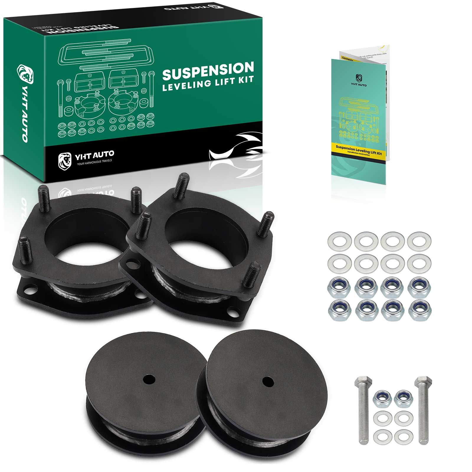 2-inch Front & 2-inch Rear Leveling Lift Kit for 2010 Jeep Commander