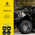 2.5-inch Front & 2.5-inch Rear Leveling Lift Kit for 2009 Jeep Commander